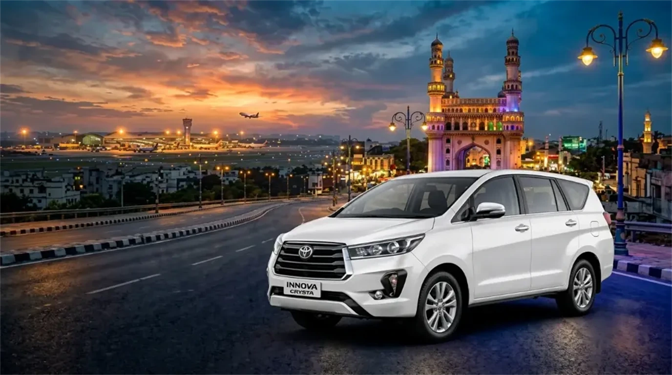 Toyota Innova Crysta Rental Hyderabad