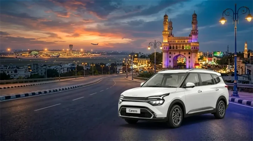 Kia Carens Premium MPV Taxi Hyderabad